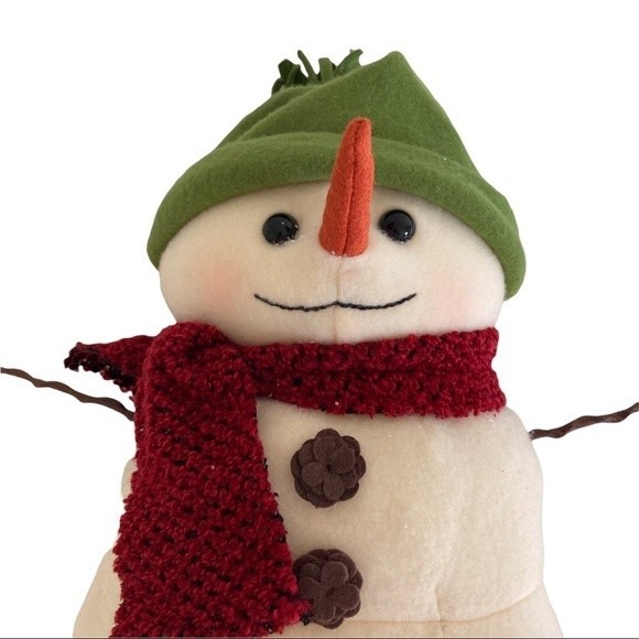 Hallmark Mitford 14" Plush Snowman - Picture 2 of 5